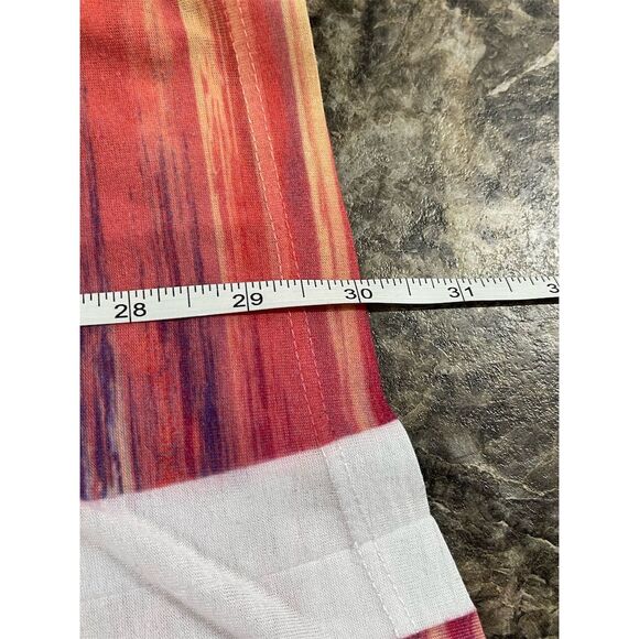 Catherines Women's Plus 3X Sleeveless Striped Tank Top Multicolor Casual - Picture 8 of 8